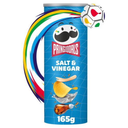 Pringles Salt & Vinegar Crisps (165 g)