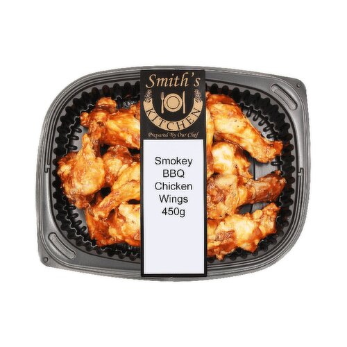 Smith's Kitchen Smokey BBQ Chicken Wings (450 g)