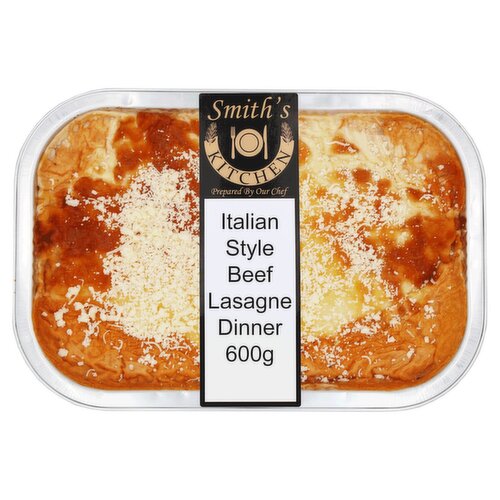 Smith's Kitchen Italian Style Beef Lasagne Dinner (600 g)