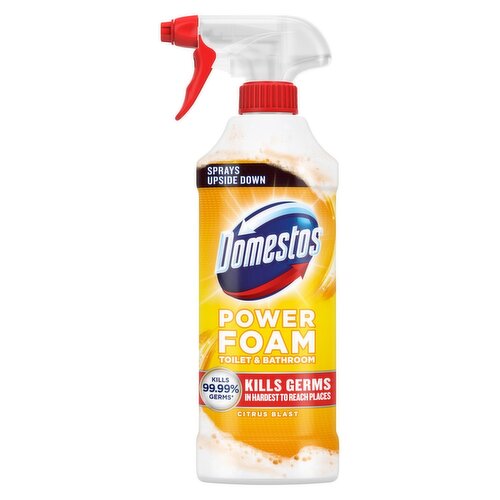 Domestos Citrus Blash Power Foam Toilet Cleaner  (450 ml)