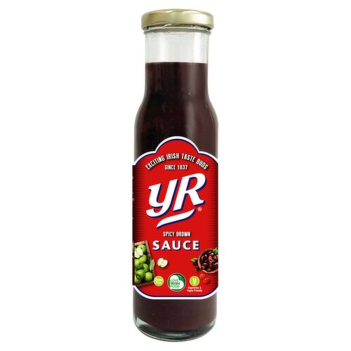 YR Spicy Brown Sauce Glass Bottle (270 g)