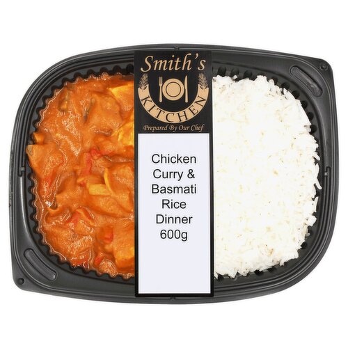 Smith's Kitchen Chicken Curry & Basmati Rice Dinner (600 g)