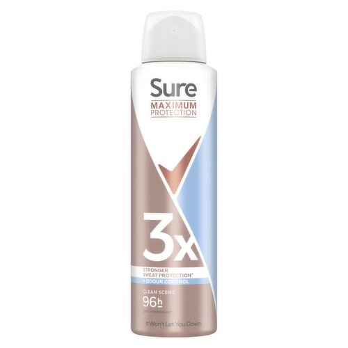 Sure Maximum Protection 96 Hour Antiperspirant Deodorant (150 ml)