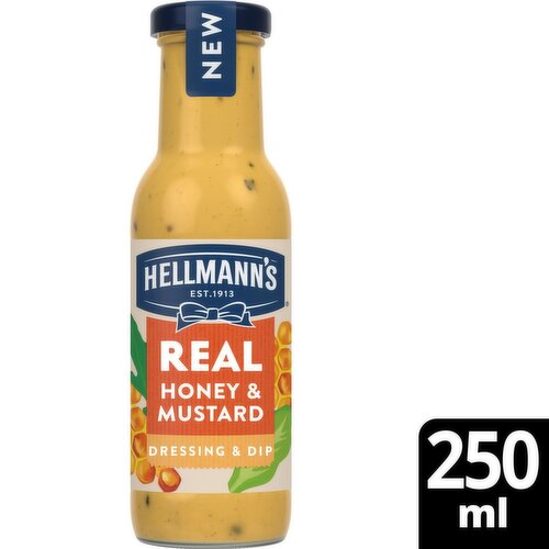 Hellmanns Salad Dressing Honey Must 6x250ml Bottle (250 ml)