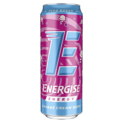 Energise Energy Cream Soda Can (330 ml)