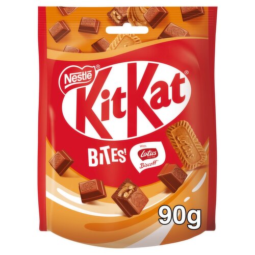 Nestle KitKat Bites Biscoff Pouch (90 g)