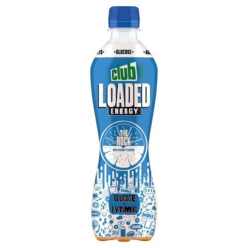 Club Loaded Energy The Rock Shandy  (500 ml)