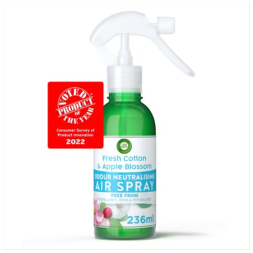 Airwick Room Spray Fresh Cotton And Apple Blossom (237 ml)