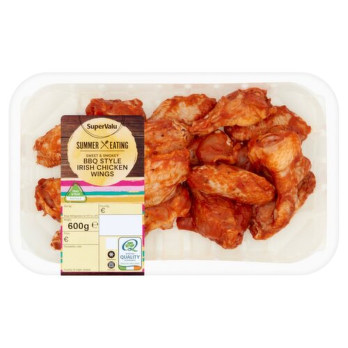 SuperValu Fresh Irish Sweet & Smoky Bbq Chicken Wings (600 g)