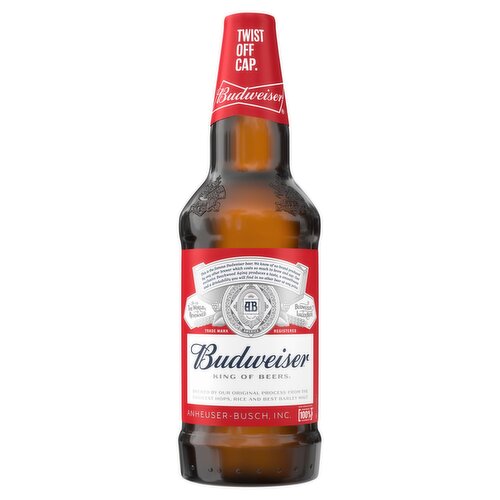 Budweiser Large Non Returnable Bottle (660 ml)