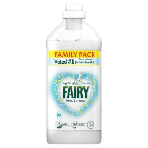 Fairy Fabric Conditioner Sensitive Skin 52 Wash (1.82 L)