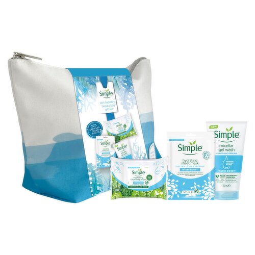 Simple Skin Hydrating Beauty Bag Gift Set (350 g)