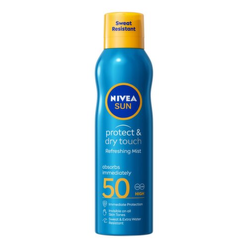 Nivea Sun Protect & Dry Touch Mist Spf50+ (200 ml)