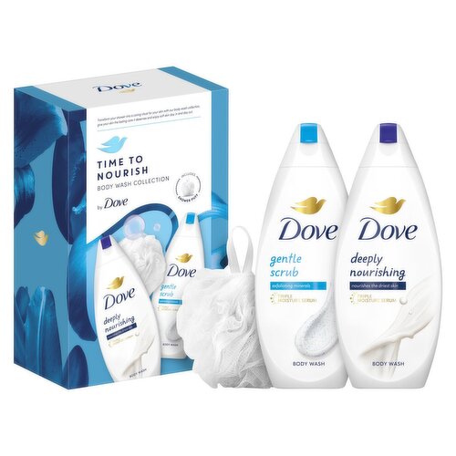 Dove Time to Nourish Body Wash Collection (472 g)