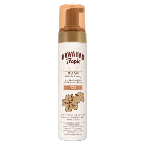 Hawaiian Tropic Self Tanning Foam Dark (200 ml)