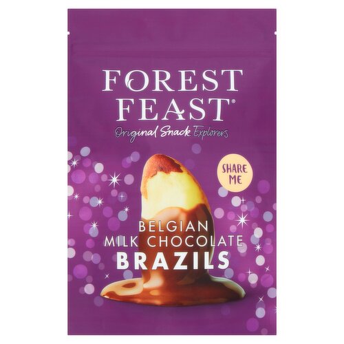 Forest Feast Belgian Milk Chocolate Brazils (270 g)