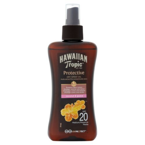 Hawaiian Tropic Dry Oil Spray Oil Spf20 (200 ml)