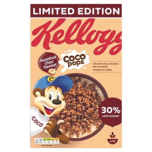 Kellogg's Coco Pops Hazelnut Choc Flavour Cereal (480 g)