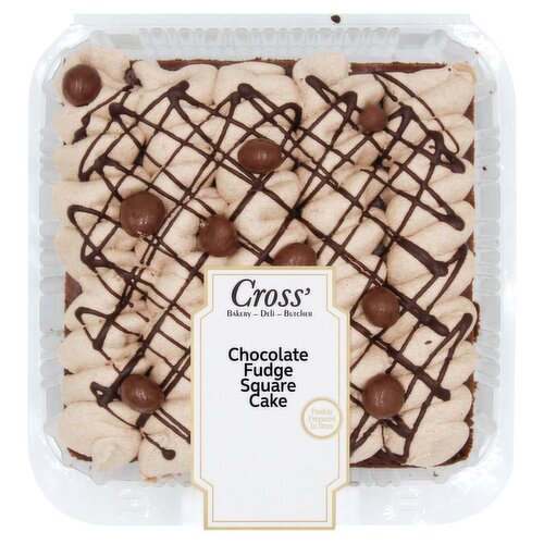 Cross' Chocolate Square cake (1 Piece)