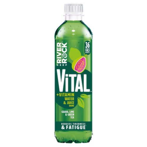 Deep River Rock Vital Guava Lime & Green Tea Bottle (450 ml)