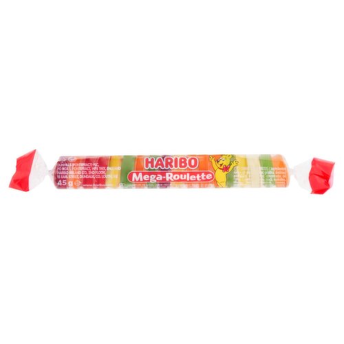 Haribo Mega Roulette Jellies Tube (45 g)