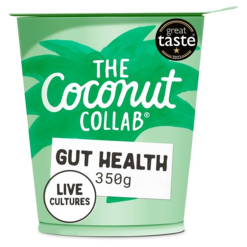 The Coconut Collab Gut Health Plain Coconut Yog (350 g)