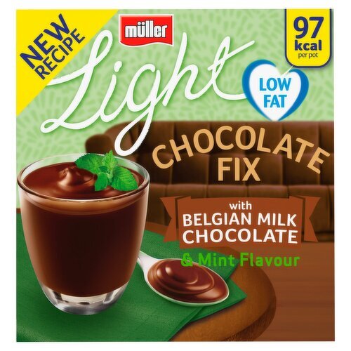 Mullerlight Choc Fix Mint Chocolate 4 Pack (400 g)