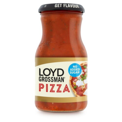 Loyd Grossman Tomato Basil Oregano Pizza Topping (350 g)