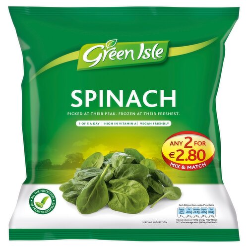 Green Isle Spinach (450 g)