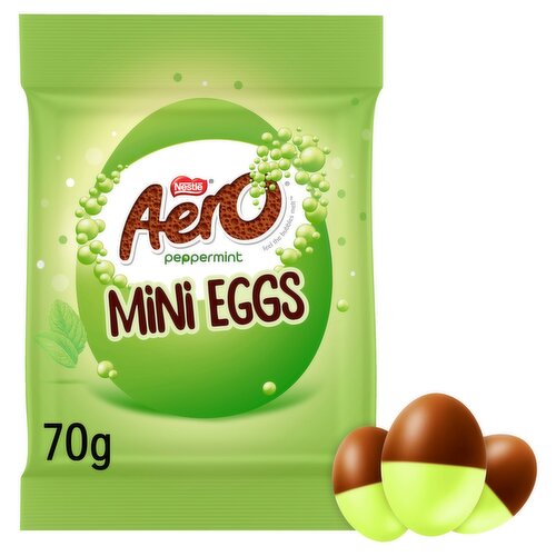Nestle Aero Peppermint Mini Chocolate Eggs (70 g)