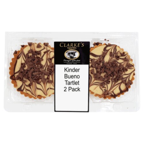 Clarke's Kinder Bueno Tartlet 2 Pack (2 Piece)