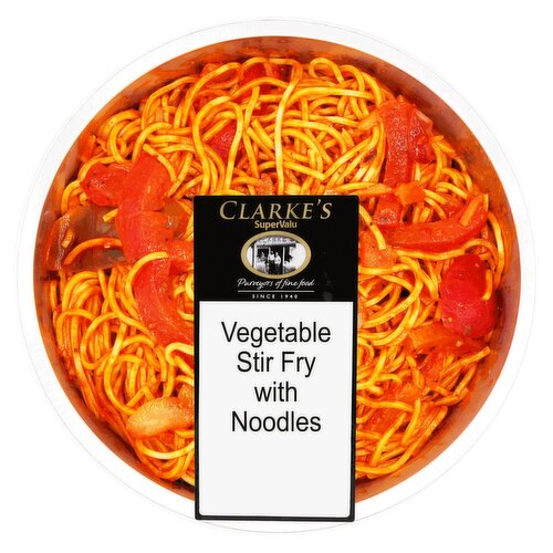Clarke's Kitchen Vegetable Stir Fry with Noodles (1 Piece)