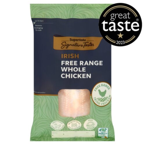 SuperValu Signature Tastes Free Range Whole Chicken (1.5 kg)