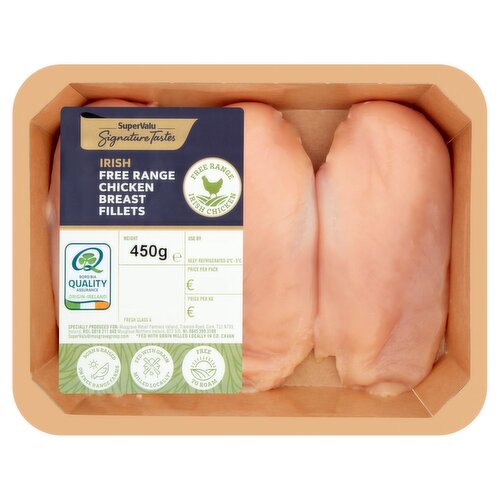 SuperValu Signature Tastes Free Range Chicken Fillets (450 g)