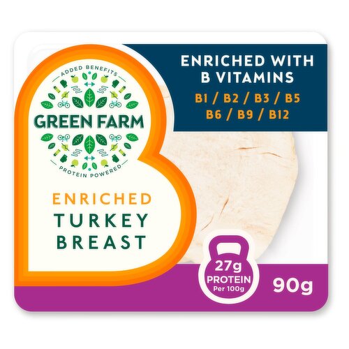 Green Farm Added Benefits Turkey Breast Slices (90 g)