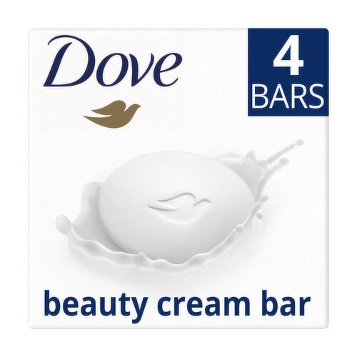 Dove Beauty Cream Soap Bar 4 Pack (90 g)