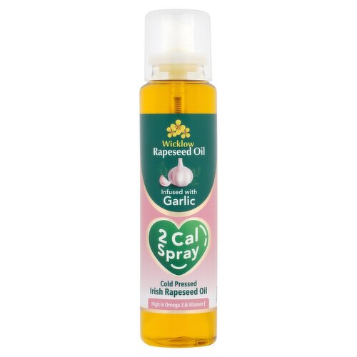 Wicklow Rapeseed Oil 2 Cal Garlic Spray (200 ml)