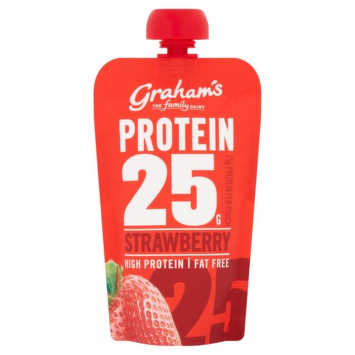 Grahams Strawberry Protein 25 Pouch (200 g)