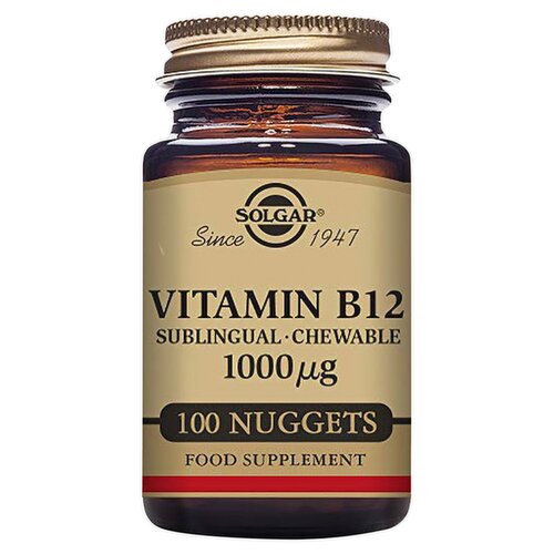 Solgar Vitamin B12 1000ug Chewable Nuggets (100 g)