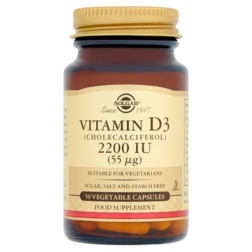 Solgar Vitamin D3 2200Iu (50 g)