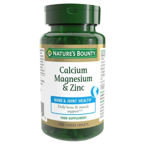 Capsules Nature's Bounty Calcio Zinc Calcium Zinc Magnesium 100 Units main image 1
