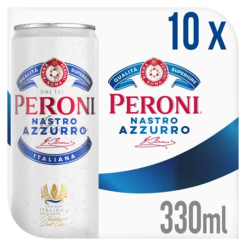 Peroni Can 10 Pack (330 ml)