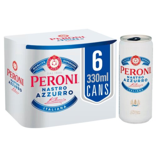 Peroni Can 6 Pack (330 ml)