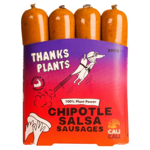 Thanks Plants Chipotle Salsa Sausages (300 g)