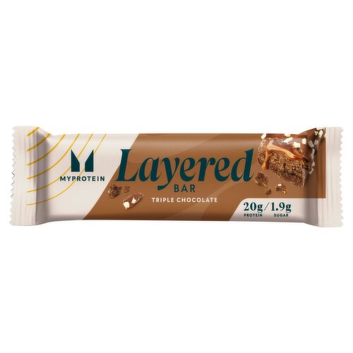 Myprotein Layered Bar Triple Chocolate (60 g)