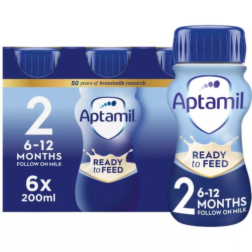 Aptamil Follow On Milk 6 Pack (200 ml)