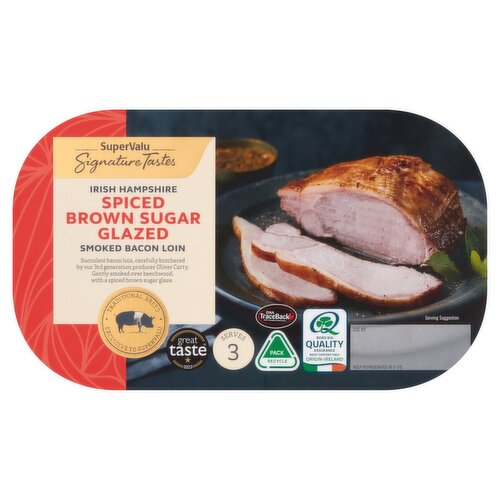 SuperValu Signature Tastes Irish Hampshire Smoked Spiced Bacon Roasting Joint (650 g)