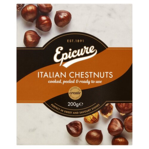 Epicure Italian Chestnuts Cooked & Peeled (200 g)