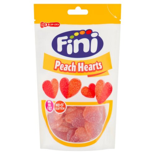 Fini Peach Hearts Pouch (Trade Show) (165 g)