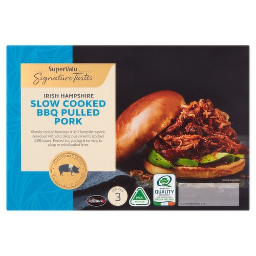 Irish Hampshire Slow Cooked Pulled Pork With A Sticky Bbq Sauce (600 g)